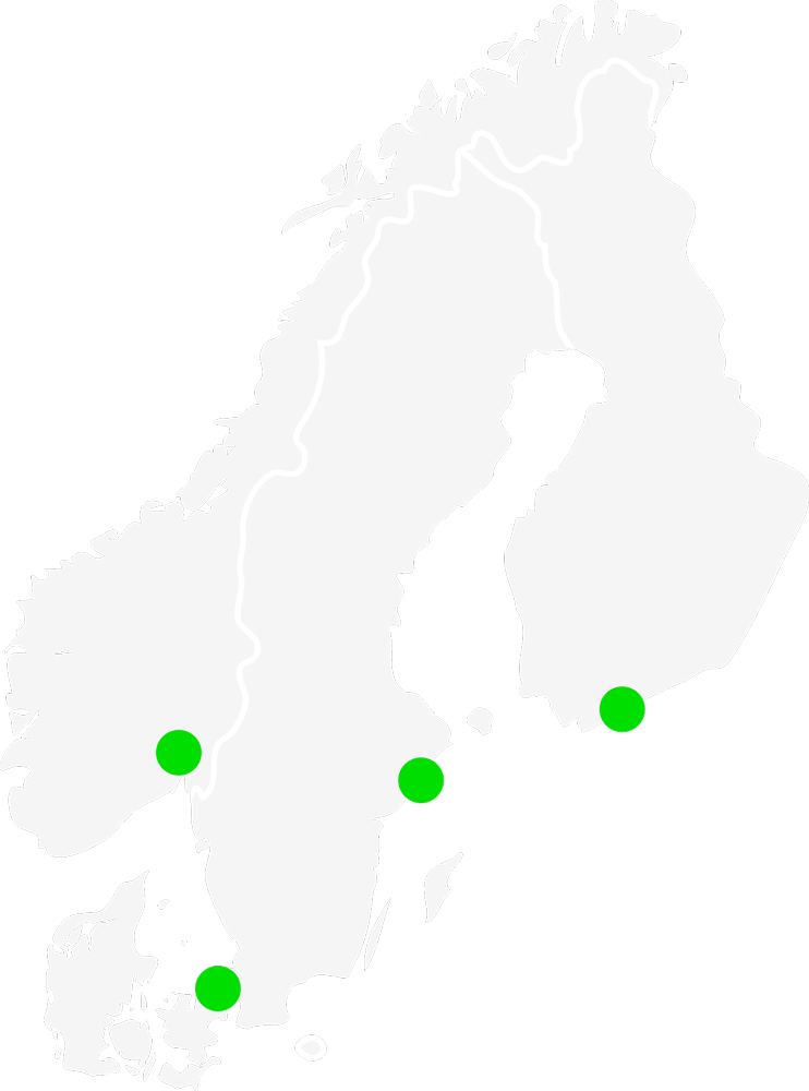 FCM Nordics Map